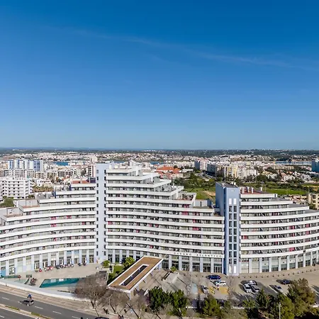 Lejlighed Spectacular 2 Bed Apartment, Huge Terrace And Sea View Portimão